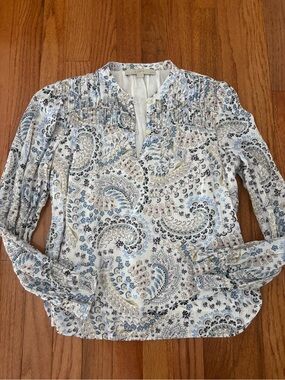 LOFT long sleeve Blouse size Petite XS in Excellent condition